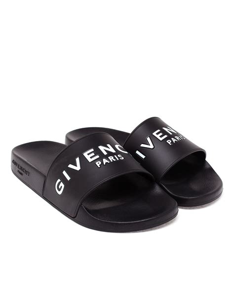 givenchy slides white and black.